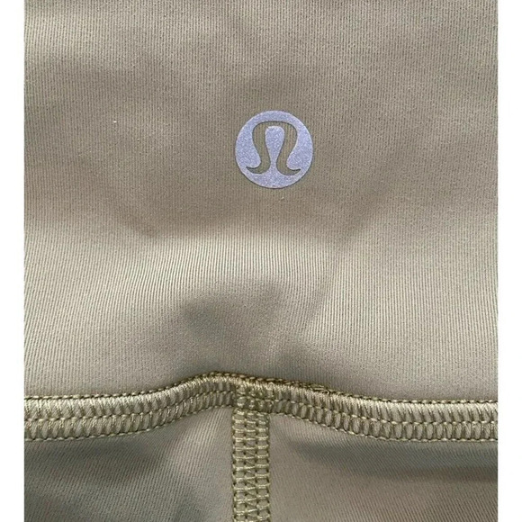 Lululemon Fine Force High Rise Tight Leggings Bronze Green 28" Inseam Size 6 - Picture 5 of 6